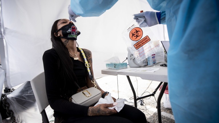 Coronavirus epidemic in Los Angeles