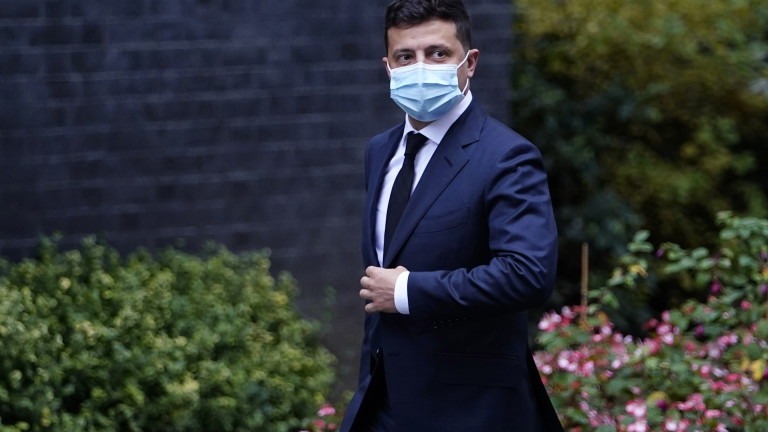 Ukraine's President Volodymyr Zelensky tested positive for Covid-19