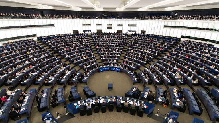 European Parliament session in Strasbourg