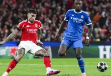 Реал Мадрид триумфира в Лисабон, расистки инцидент засенчи победата над Бенфика