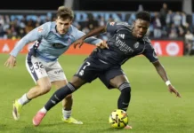 Реал Мадрид измъкна инфарктен успех срещу Селта във Виго