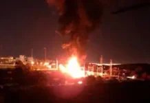 Украинска атака порази петролен терминал на пристанището в Приморск край Санкт Петербург, избухнал е пожар