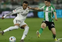 Бетис открадна точка от Реал Мадрид в драматичен финал на „Бенито Вийямарин“