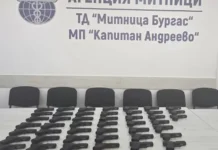 45 бойни пистолета са открити сред смокини на „Капитан Андреево“